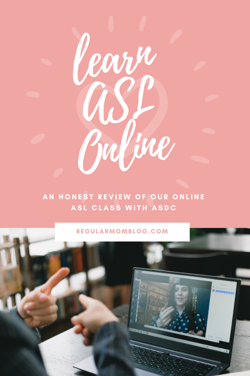 Want to learn ASL sign language, but not sure which program is the best? I took a beginning ASL class and I'm sharing my honest, un-sponsored review of the class. Read the post to learn more about learning ASL online.