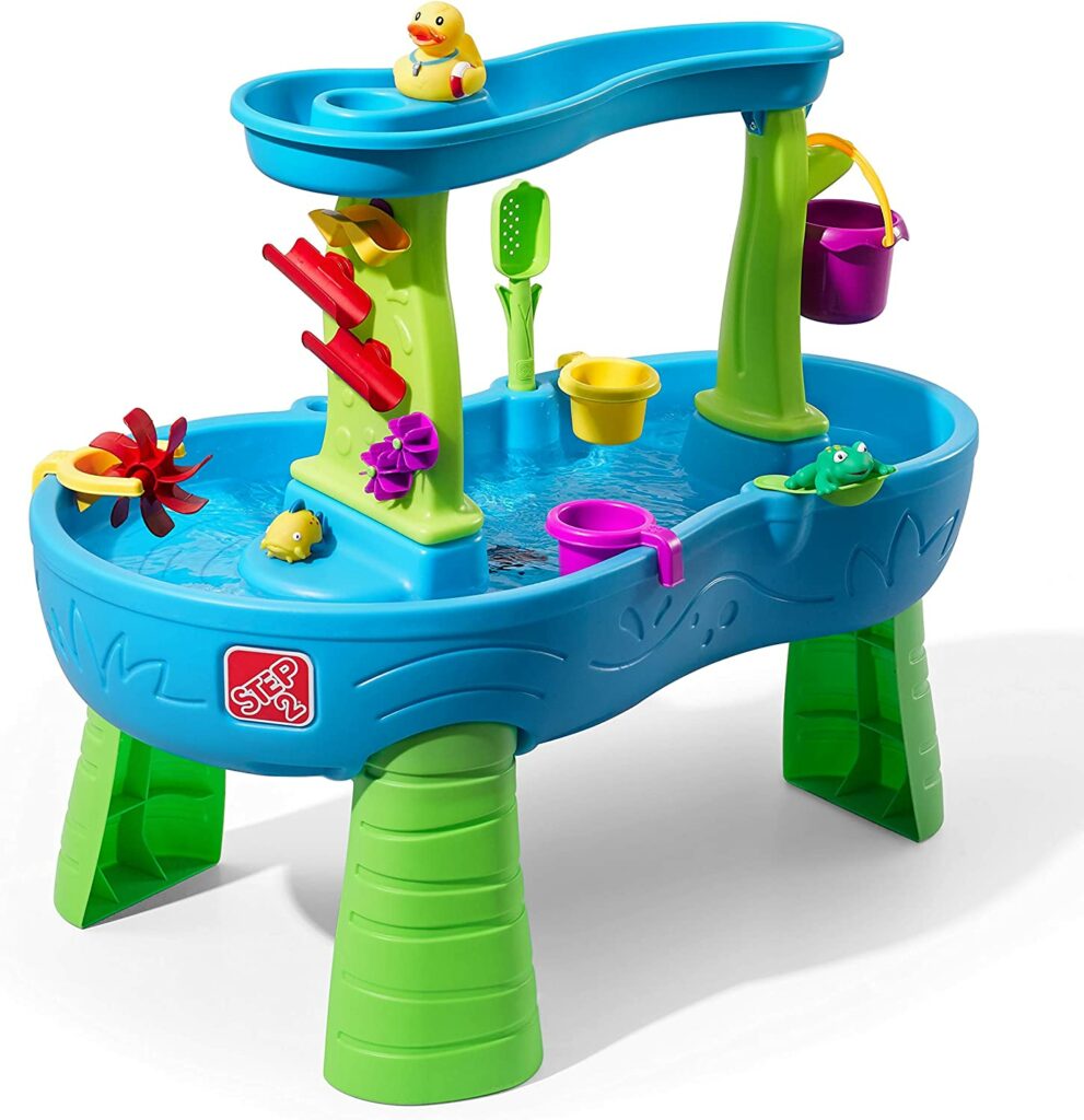 Water play table for water activities for kids